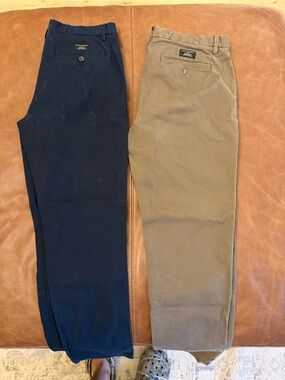 Men's Banana Republic Lived In Pants in Navy and Khaki